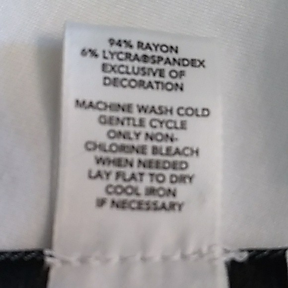 ANN TAYLOR WHITE TOP BELL SLEEVE CROCHET TRIMMER V NECK SMALL WOMENS SMALL - Picture 6 of 7